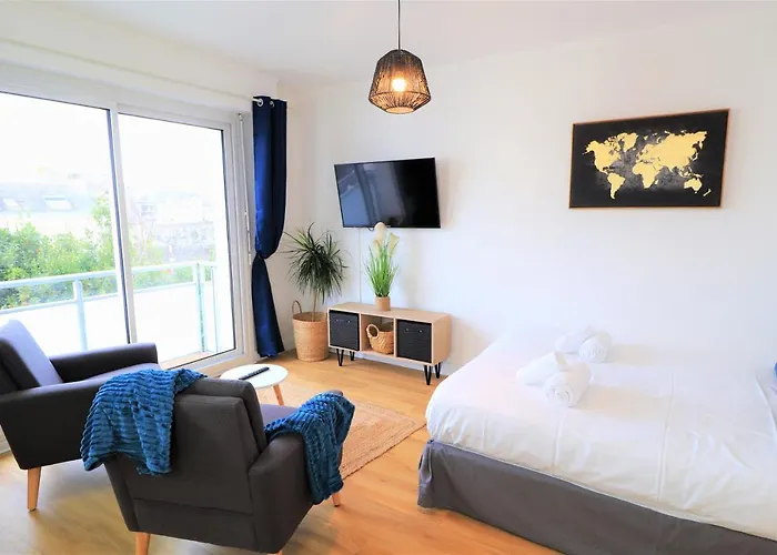 L\'Ecrin Logement Tout Confort Wifi, Centre-Ville, Parking Prive